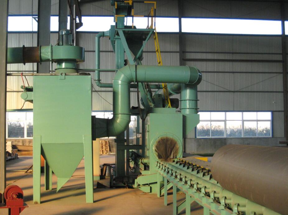 江蘇拋丸機(jī)除銹設(shè)備 5 鋼管內(nèi)/外壁拋丸機(jī) 5